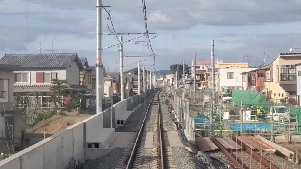 奈良線複線化工事